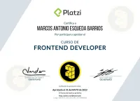 Front-end course Platzi